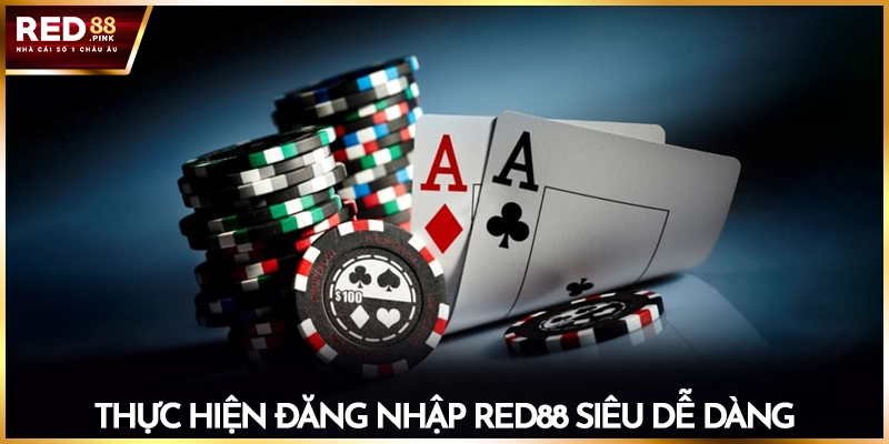 Thực hiện đăng nhập Red88 siêu dễ dàng