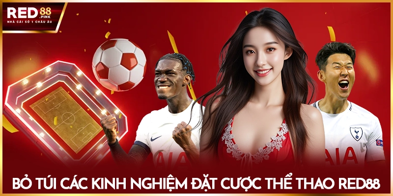 Bỏ túi các kinh nghiệm đặt cược thể thao Red88
